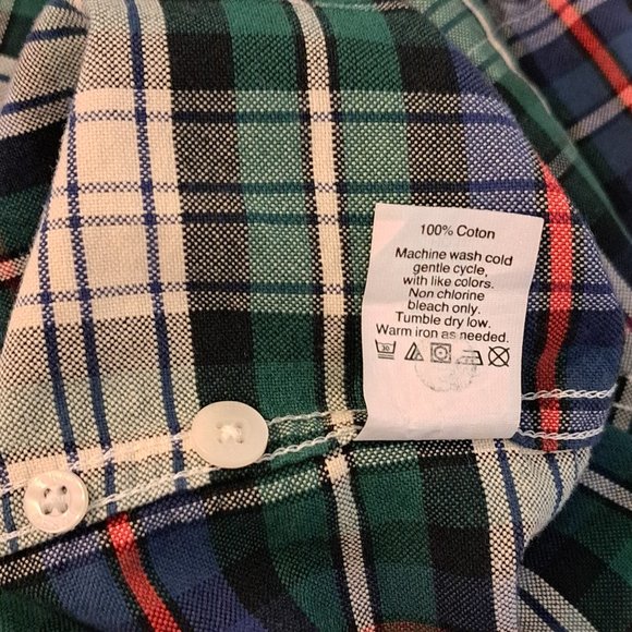 J. Crew Slim Fit Oxford men's large long sleeve button down shirt style C4283 - Picture 7 of 12